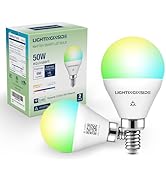 Lightinginside Matter E12 Smart Light Bulbs 50W Equivalent 5W 550LM, Compatible with Alexa/Siri/A...