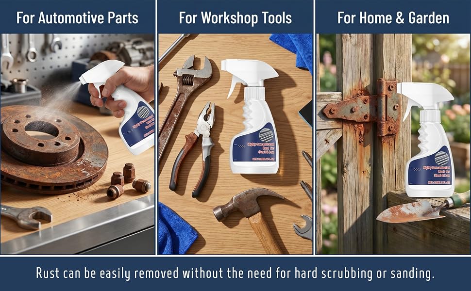 rust remover spray; rust remover spray for metal; rust remover