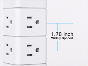 surge protector power strip tower