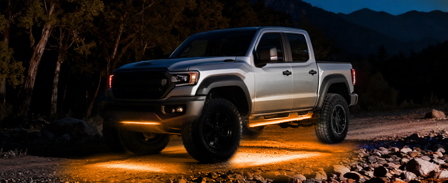 Nilight Car Underglow Neon Accent Strip Lights