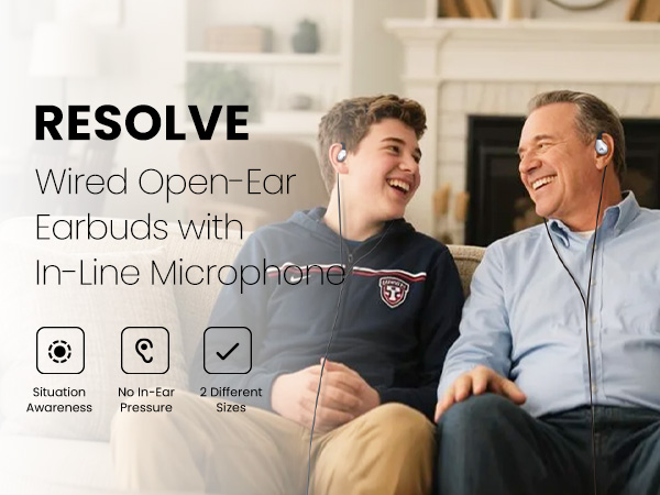 Man wearing Avantree resolve while walking dog.