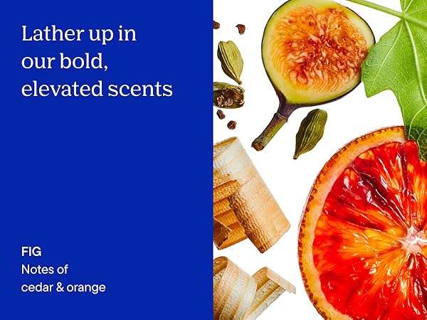 body wash scents