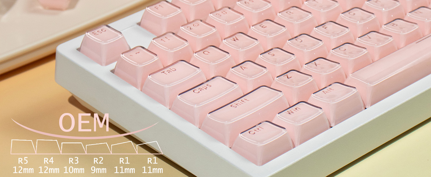 OEM Profile Keycaps