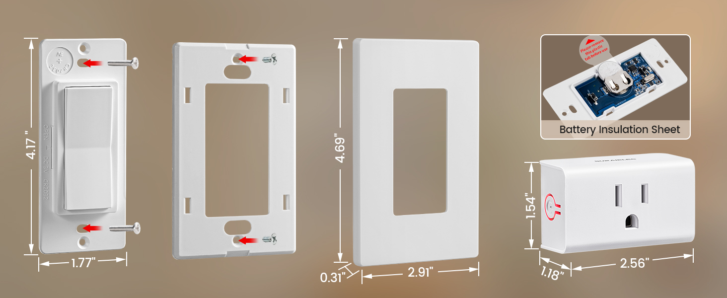 remote light switches wireless