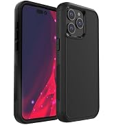X-belmox for iPhone 15 Pro Max Case, [Non-Slip] Drop Proof Shockproof 3 in 1 Rugged Protection He...