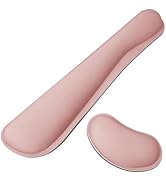 FreeNook Wrist Rest for Computer Keyboard and Mouse, Ergonomic Design Wrist Support Pad for Keybo...