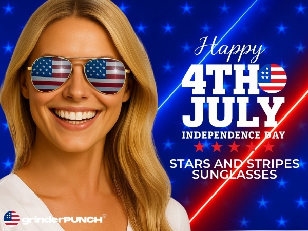  Bulk USA American Flag Aviator Sunglasses