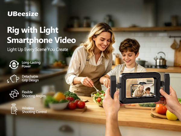 luz para grabar videos