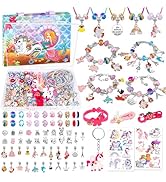 SUYUKI Girls Toys 5 6 7 8 9 10 11, Art Supplies for Girls Ages 8-12 Bracelet Making Kit for Girls...