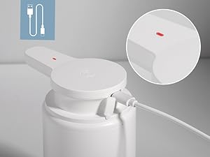 rechargeable soap dispenser