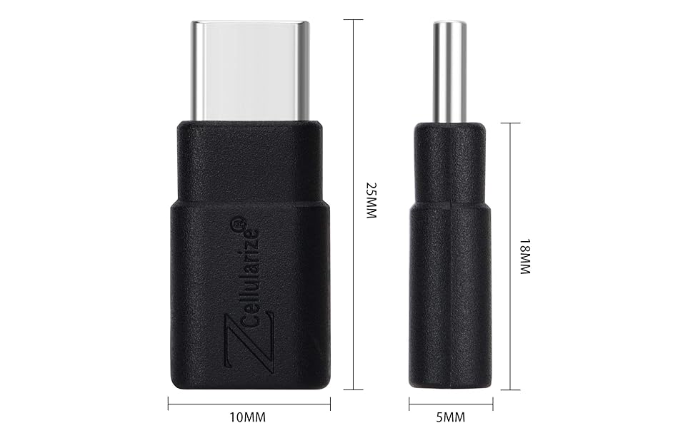 usb c extender size