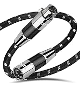 TODN Audiophile XLR Balanced Cable, Shielded Microphone Cable for Studio Recording and Live Perfo...