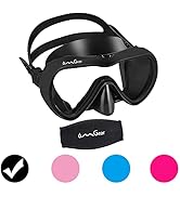 OMGear Diving Mask Snorkeling Gear Kids Adult Snorkel Mask Dive Goggles Silicone Swim Glasses wit...