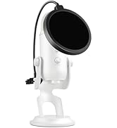 Professional Pop Filter,Liyirui 6" Mic Pop Filter,Dual Layered Studio Pop Filter Mask Shield with...