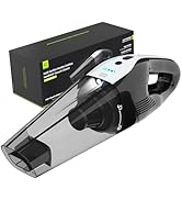 Car Vacuum Portable Cordless, 10000Pa Vacuum Cleaner, 120W Brushless Motor Handheld Vacuum Cordle...