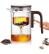 Enchanti Tea Pot, Enchantipot Magic Tea Pot With Strainer, Witchcraft Magical Enchanted Glass Tea...
