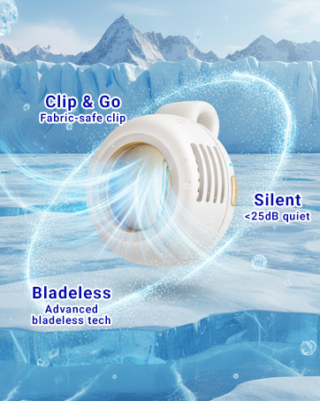 portable silent mini bladeless electric fan