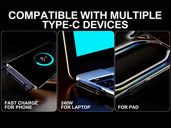 COMPATIBLE WITH MULTIPLETYPE-C DEVICES