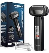 PRITECH Electric Razor Men Shaving Face, Men Electric Shaver, Close Electric Foil Shaver Waterpro...