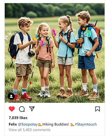 walkie talkies for kids