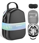 FOREGOER Hard Carrying Case Compatible with Meta Oculus Quest 2/Quest 3/Vision Pro, Portable Trav...