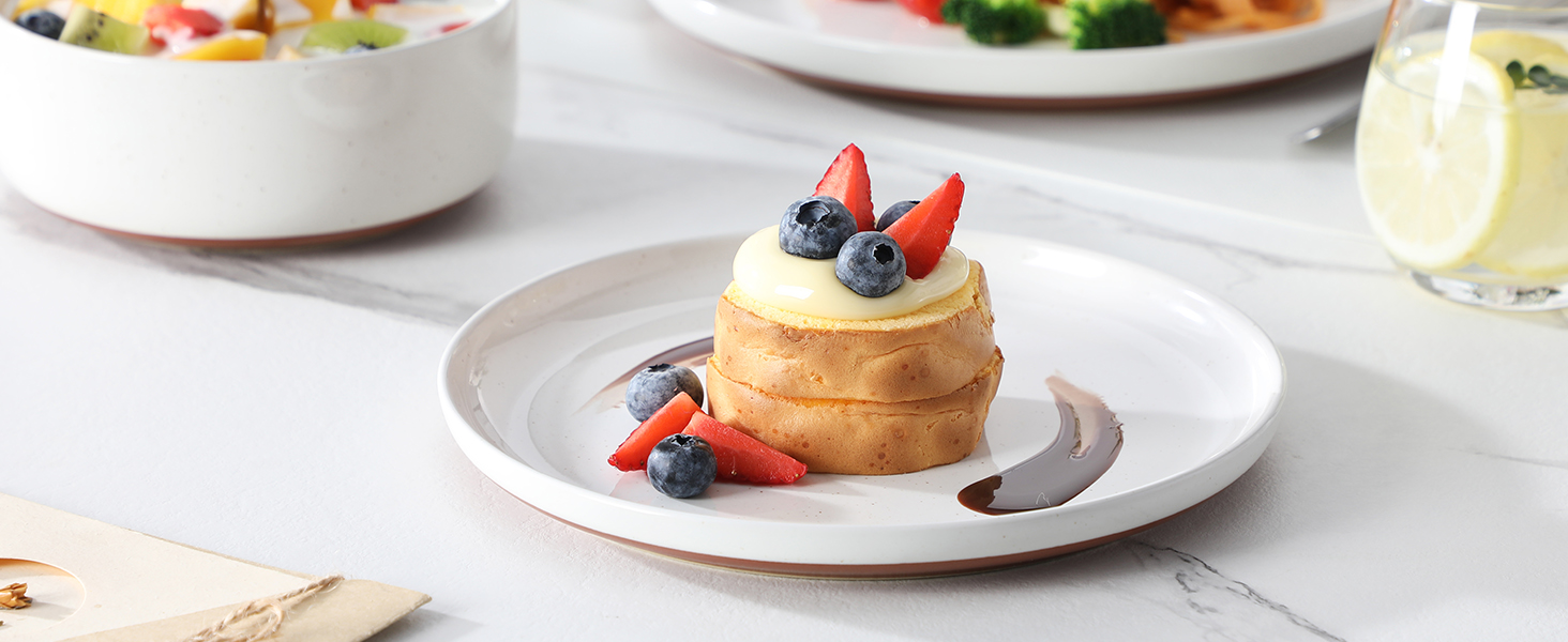 kitchen plates and bowls set