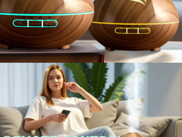 500ML Aroma Diffuser with Remote Control