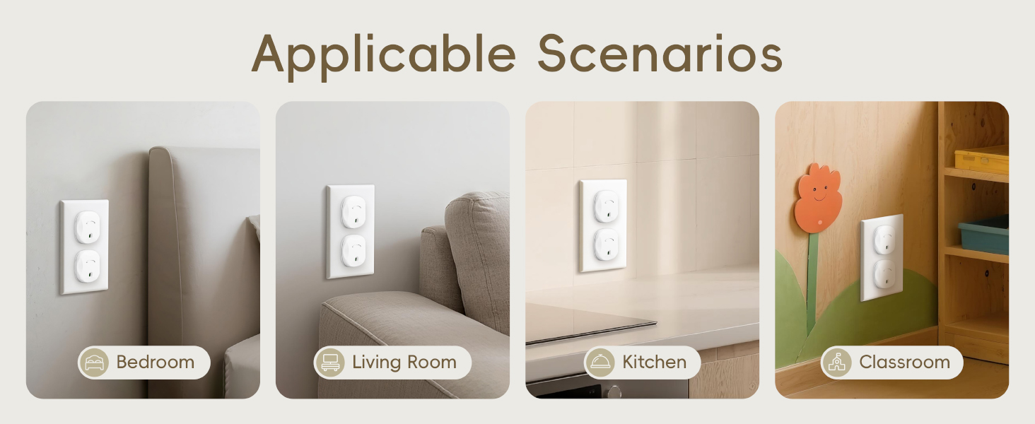 BBsecure Outlet Covers Baby Proofing