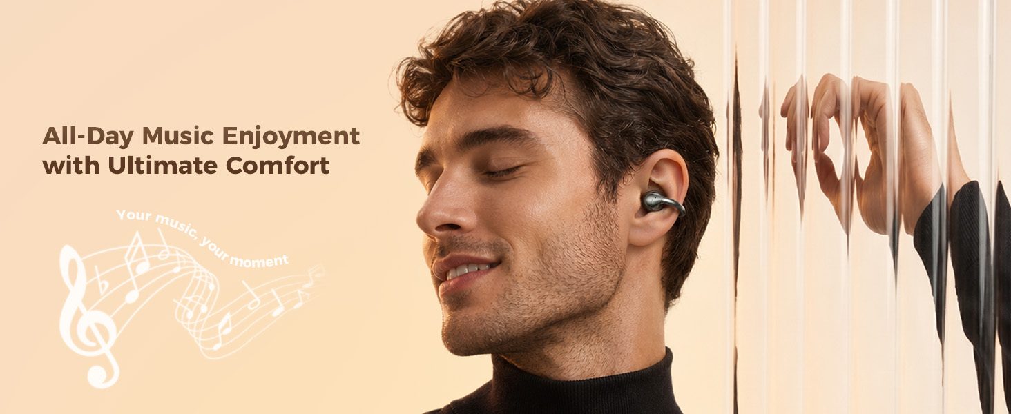 All-Day Music Enjoyment with Ultimate Comfort