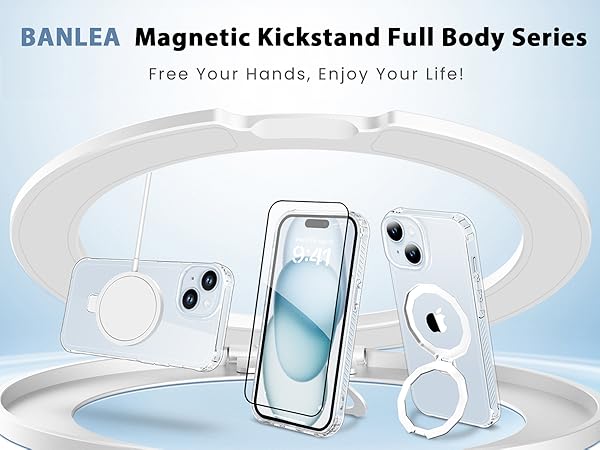 Full Body Kickstand Magnetic Case