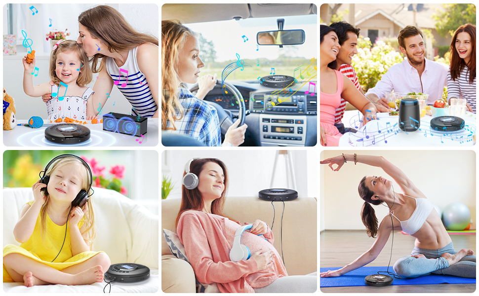 bluetooth cd player for home