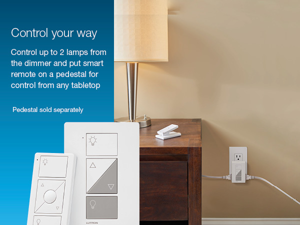 lamp dimmer controls 2 lamps