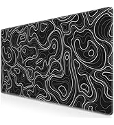 Gaming Mouse Pad, Canjoy Topographic Contour Mouse Pad 31.5x11.8inch Large Extended Computer Mous...
