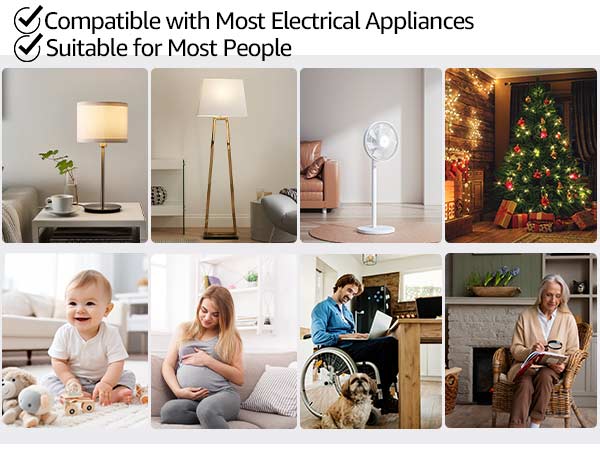 Remote Switch Outlet,GreenCyle Remote Control Outlet Plug with Switch