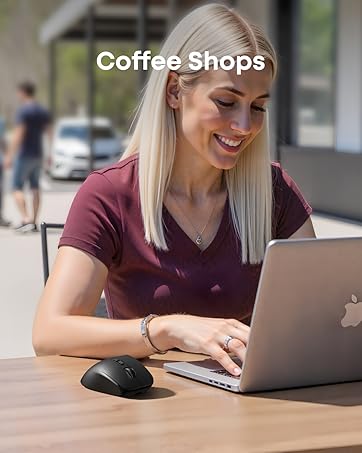 Wireless mouse for coffee bar