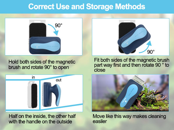 magnetic fish tank cleaner