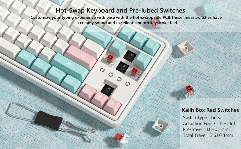 75% Wireless Gaming Keyboard