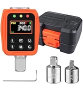 1/2" Digital Torque Adapter - 12.5-250 Ft-Lb, Converts Any 1/2" Ratchet tool to Torque Wrench, El...