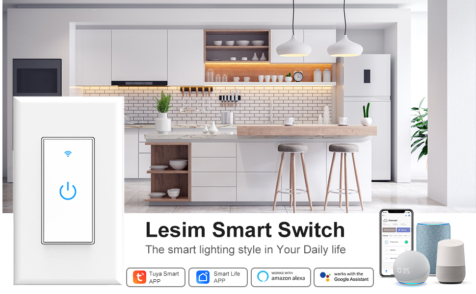 smart switch wifi light switch alexa wall switch