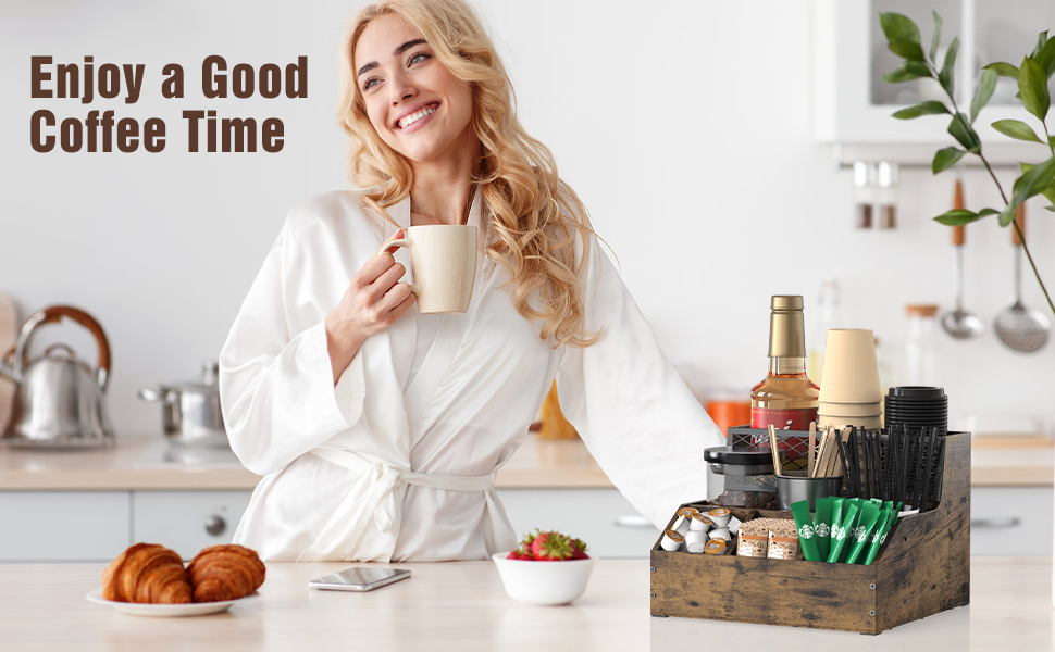 coffee syrup organizer