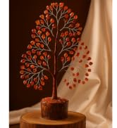 carnelian crystal tree