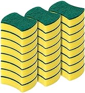 Kitchen Cleaning Sponges,24 Pack Eco Non-Scratch for Dish,Scrub Sponges