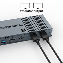 2 monitor output