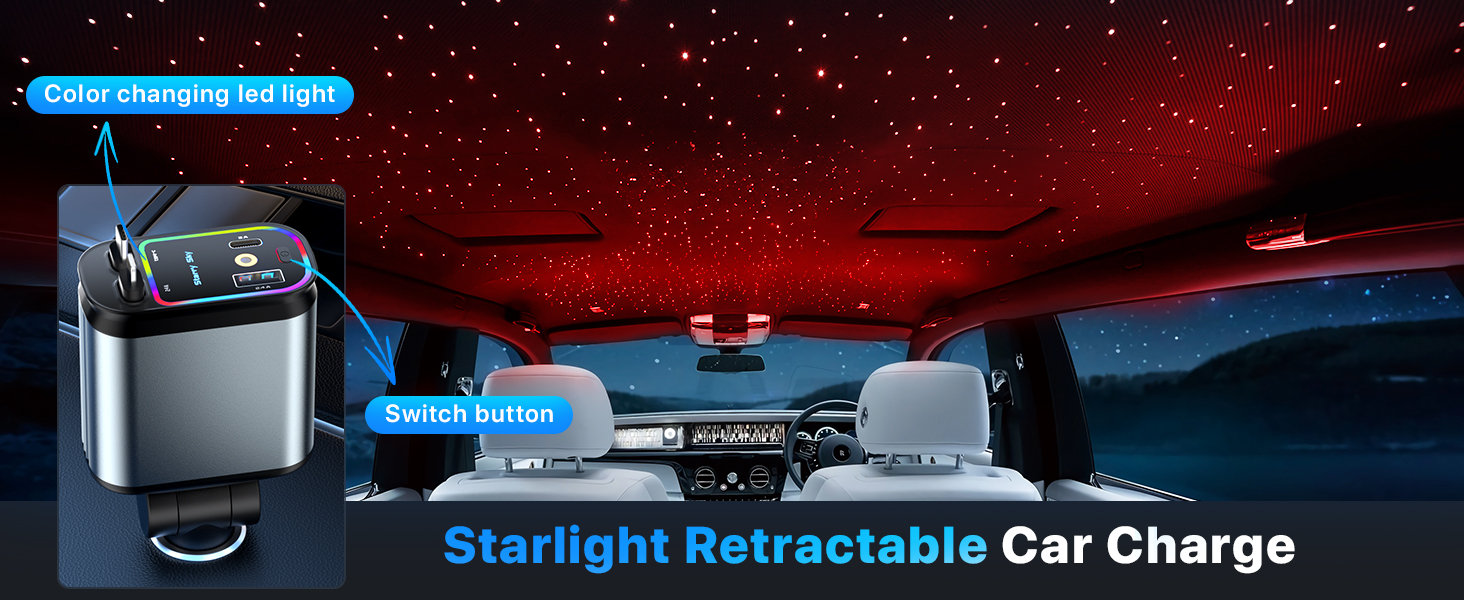 retractable car charger