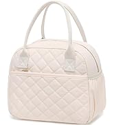 CAMTOP Lunch Box for Women Insulated Lunch Bag Lunchbox Cooler Thermal Leakproof Quilted Reusable...