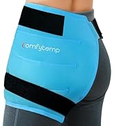 Comfytemp Hip Ice Pack Wrap for Sciatica, Hip Replacement Kit, Reusable Gel Ice Pack for Injuries...