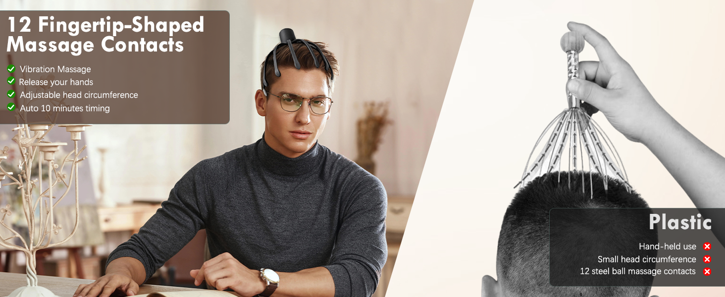 electric scalp massager