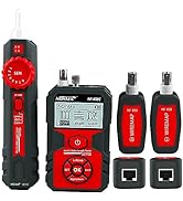 NOYAFA NF-858C Network Cable Tester Multifunctional with VFL Function,RJ11 RJ45 BNC,POE Voltage T...