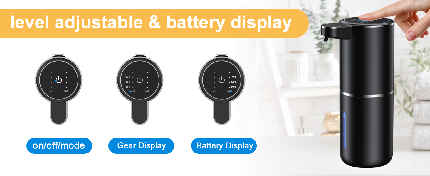 Foaming Hand Sanitizer Touchless