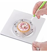 Kasmoire Cookie Decorating Turntable, Sugar Cake Cookie Decorating Supplies Kit-With Anti-Slip Si...